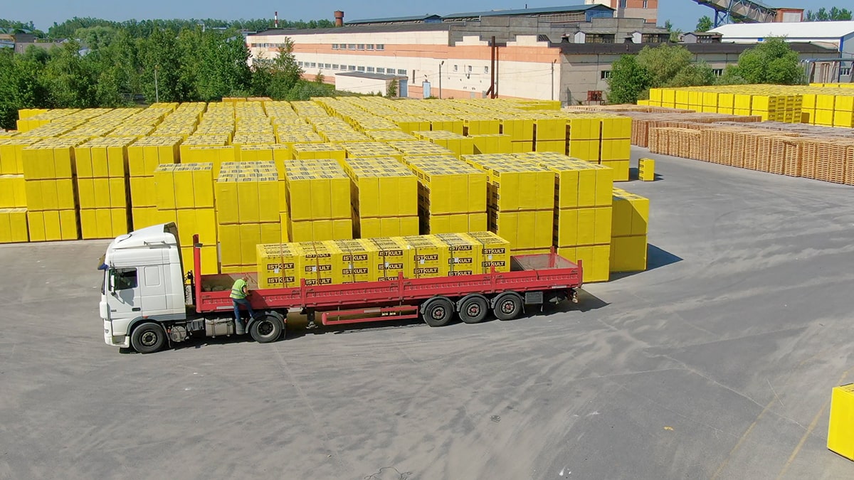Газобетонный блок ISTKULT D400 B2,5 625х400х200 мм фото 4