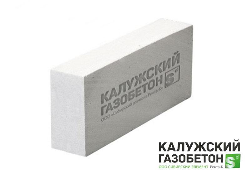 Газобетонный блок перегородочный Калужский D600 625х150х250 B3.5 фото 0
